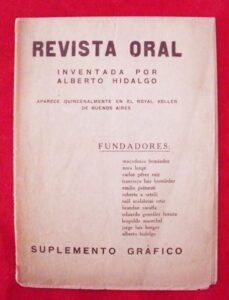 Alberto Hidalgo funda la Revista Oral